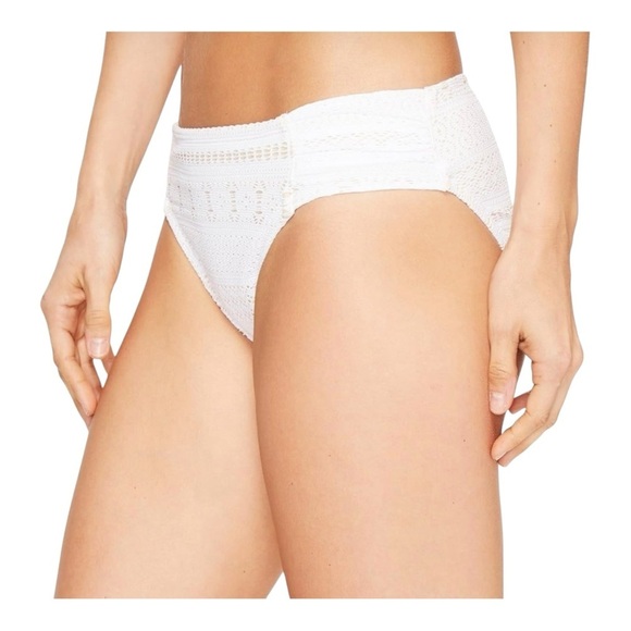 Bleu Rod Beattie Sneak Peek Crochet Side Tab Hipster Bikini Bottom NWOT - Picture 5 of 7